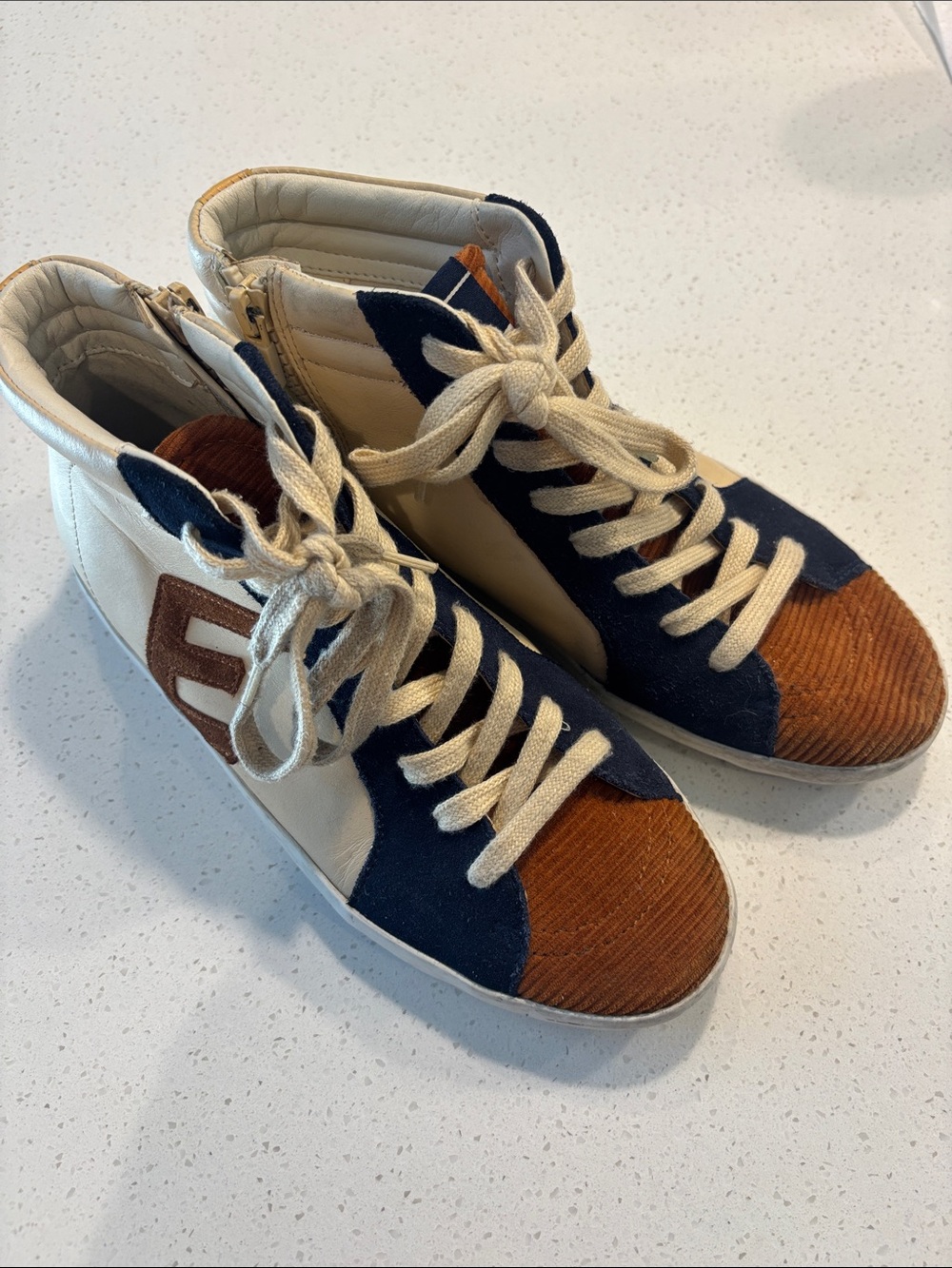 Sam Edelman Avon Kids High-Top Sneakers - Youth Size 4